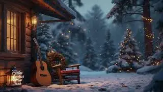 Winter Guitar Sleep LIVE 🌙 Gentle Acoustic Music & Quiet Outdoor Ambience