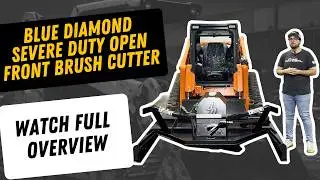 Blue Diamond 72 Inch Severe Duty Brush Cutter Review | Best Severe Duty Skid Steer Land Clearing