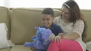 Cuddle Barn Animated Storytime Plush w/ 5 Stories on QVC