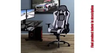 KILLABEE Big and Tall Metal Base Gaming Chair