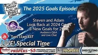 Fourth Annual Goals Show with Steven Capps &ndash; Proper Royals Live