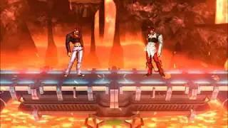 【KOF MUGEN】Iori Yagami XIII (Orochi Nathan) VS Iori Yasakani (Orochi Nathan & Gui Santos)