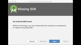 SDK missing ! , Android Studio SDK not found [FIX]