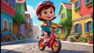 Color Town Song | Fun Colors Learning Song for Toddlers | Animated Nursery Rhyme