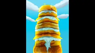 Fillet o Fish Tower [Speedpaint] | Food Illustration | Magic Wand Studio