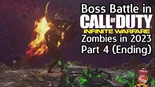 Defeating Mephistopheles! - Boss Battle in IW Zombies in 2023 Part 4 (Ending)