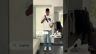 Styling Jordan 4 Military Black🙁 #grwm #Jordan #dunk #sneakers #kicks #School  #fashion #unboxing
