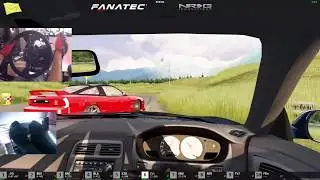 First Tandems online on assetto corsa PC at the drift playground