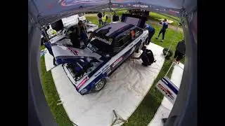 Akademos Rally 2018 Service Time lapse