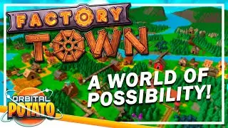 Строим АВТОМАТИЗИРОВАННЫЙ ГОРОД! - Factory Town - ПОЛНАЯ ВЕРСИЯ - Игра по управлению автоматизацией - Эпизод №1