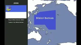 SpongeBob Squarepants History of Flag Bikini Bottom (1999-2025)