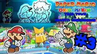 Paper Mario: The Origami King - Walkthrough 3: Toad Town and Graffiti Underground!