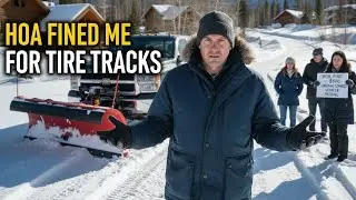 HOA Fined Me for Snow Tire Tracks, So I Stopped Clearing the Road They Rely On