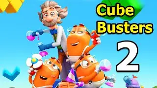 Cube Busters Gameplay Walkthrough Part 2 | iOS, Android, Puzzle Game