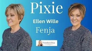 PIXIE! Ellen Wille FENJA in Sandmulti Rooted and Tobacco Rooted  @NameBrandWigs #namebrandwigs