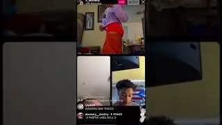 Destiny & her boy best friend live flirting 😍