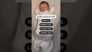 Sleep cues by age!