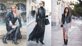 Wonderful Casual Style Ladies Leather Boots And Leather Dress This Year