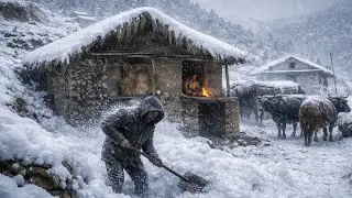 This Poor Rural House Faces Heavy Snowfall Every Winter ❄️ | Real Life Story from Nepal