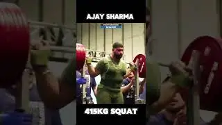 Indian Lifter DESTROYS 415KG Squat at British Nationals 😳🇮🇳🇬🇧 #funk #powerlifting #ukbff