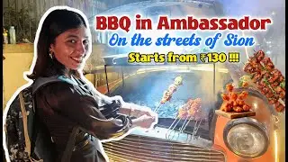 Smoky Grills | BBQ on an Ambassador Car?! Only in Mumbai | Street Food Sion | Chicken Tikka | Review