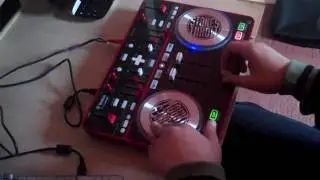 Audio Ad - Vestax Typhoon / Spin DJ Controller scratching & cue point drumming