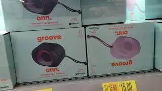 Portable speakers at Walmart