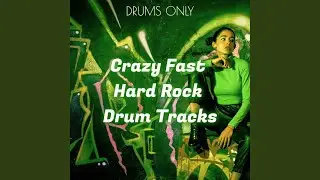 Modern Hard Rock Drum Backing Track (180 Bpm)
