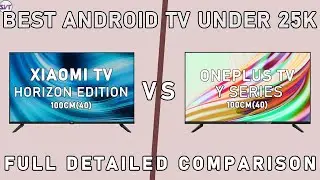 Mi TV 4A Horizon Edition vs OnePlus TV Y Series | 40