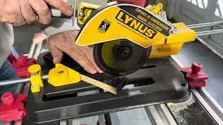 Suporte telescópico Lynus para esmerilhadeira.