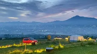 HIDDEN GEM BANGET!!!!!! nemu tempat camping dengan citylight 180 drajat
