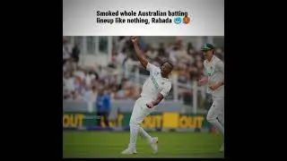 5 Wickets Haul by KG Rabada ☠️💥
