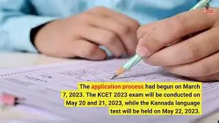 KCET 2023 application closes today, apply here