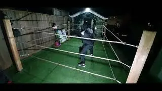 Oneface Mapacha - MUAY THAI BOXING FITNESS ACROBATIC TRAINING TIME AT HOME GYM