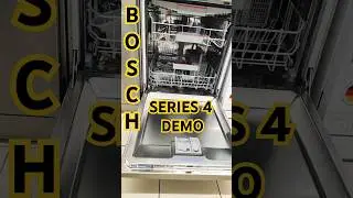 BOSCH DISH WASHER BASIC DEMONSTRATION SMS4HMI65M || #bosch #series4 #dishwasher