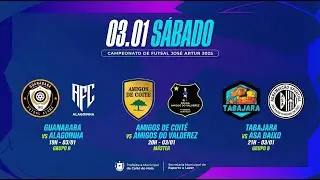 CAMPEONATO JOS&Eacute; ARTHUR  - 03/01/2026