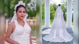 Man Creates Stunning Toilet Paper Wedding Dresses