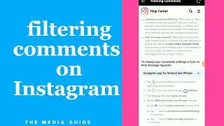 How To filtering comments On Instagram App 2022
