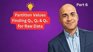 Partition Values - Quartiles for Raw Data - CA Foundation, NCERT, CBSE, ICSE, ISC, HSC