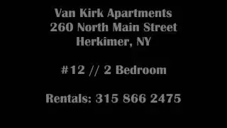 Van Kirk Apartments - Herkimer NY - 2 BR Apartment #12