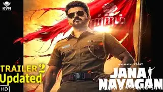 Jana Nayagan Trailer 2 Letest Update- Thalapathy Vijay | Pooja Hegde | H Vinoth | In Cinemas 2026