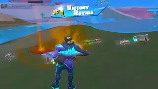 playing with the fortnite crew skin aftermath epic