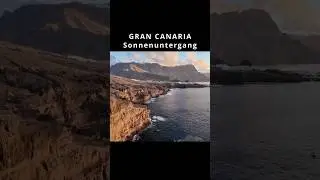 Gran Canaria - Sonnenuntergang #sundowner #k&uuml;ste
