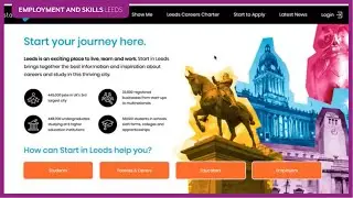 Creating a company profile on the Start in Leeds careers platform