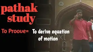 To derive equation of motion || motion in straight line #motioninastraightline #speedandvelocity