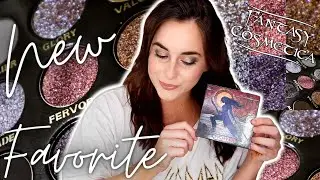NEW FANTASY COSMETICA FIGHTER EYESHADOW PALETTE FIRST IMPRESSIONS,  SWATCHES, & DEMO!