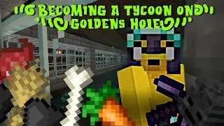 BUILDING FARMS  Golden's Hole [ SLIMEFUN PLUGIN SERVER]  (🔴LIVE)