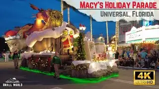 Macy's Holiday Parade | Christmas at Universal Studios, Florida - 4K Full Show