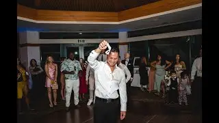 Hogan and Leann's Wedding - Garter Toss
