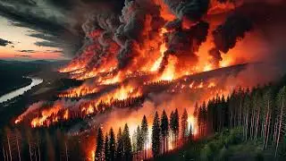 🔥 Raging Wildfire | The Power & Destruction of Nature